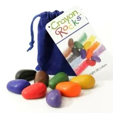 Kredki Crayon Rocks w aksamitnym woreczku 8 kolorów