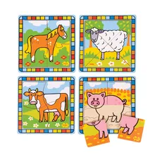 Moje pierwsze puzzle Zwierzęta hodowlane