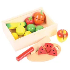 Pudełko drewniane do krojenia owoców