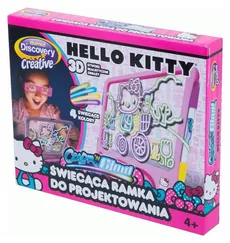 Świecąca ramka do projektowania Hello Kitty
