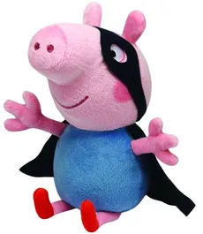 Beanie Babies Peppa Pig - George Superhero średni