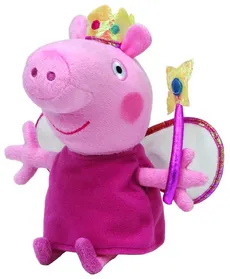 Beanie Babies Peppa Pig - Świnka Peppa księżniczka średnia