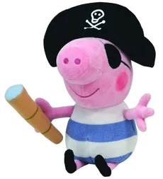 Beanie Babies Peppa Pig - George Pirat średni