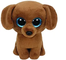 Beanie Boos Dougie - brązowy pies-jamnik średni