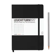 Notes Leuchtturm1917 Medium w linie czarny 300612