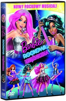 Barbie Rockowa Księżniczka booklet + DVD