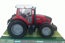 Traktor z napędem 40 cm czerwony