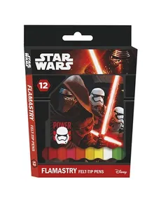 Flamastry 12 kolorów Star Wars