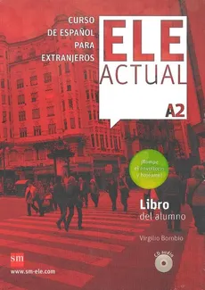 ELE Actual A2 Podręcznik + 2 CD - Outlet - Virgilo Borobio