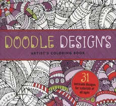 Kolorowanka Artystyczna Gryzmoły Doodle Design