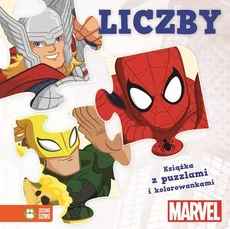 Avengers z puzzlami Liczby - Outlet
