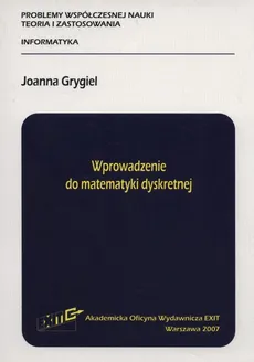 Wprowadzenie do matematyki dyskretnej - Joanna Grygiel