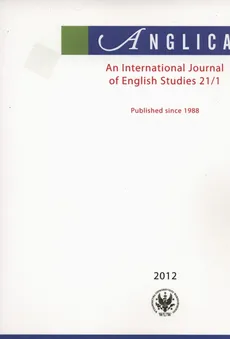 Anglica An International Journal of English Studies 21/1 2012