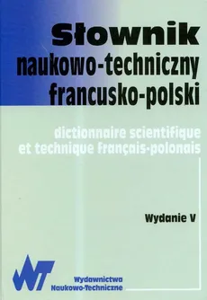 Słownik naukowo-techniczny francusko-polski - Outlet