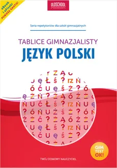 Język polski Tablice gimnazjalisty - Outlet