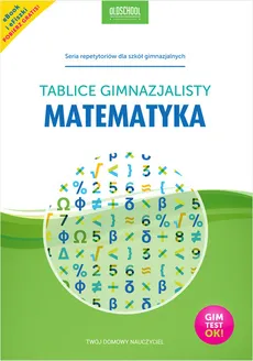 Matematyka Tablice gimnazjalisty - Outlet