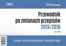 Przewodnik po zmianach przepisów 2015/2016 - Outlet