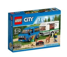 Lego City Van z przyczepą kampingową