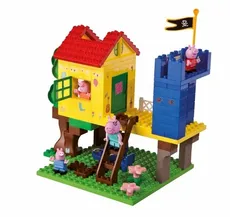 Klocki PlayBig Peppa Domek na drzewie 94 elementy