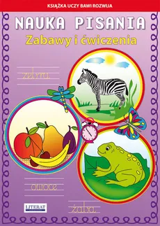 Nauka pisania Zabawy i ćwiczenia Zebra - Outlet - Beata Guzowska, Katarzyna Kojtka