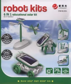 Edukacyjny zestaw robot solarny 6 w 1