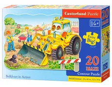 Puzzle Maxi Konturowe: Bulldozer in Action 20