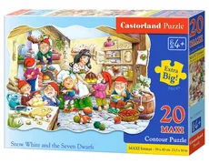 Puzzle Maxi Konturowe: Snow White and the Seven Dwarfs 20