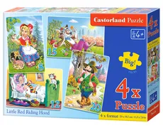 4x1 Puzzle Little Red Riding Hood
