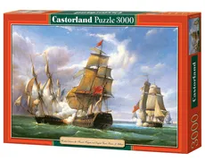 Puzzle Combat between the French and the English Vessels 3000