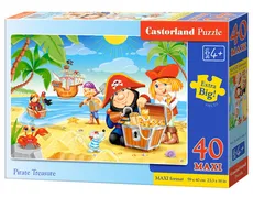 Puzzle Maxi Pirate Treasures 40