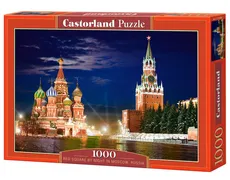 Puzzle Red Square by Night in Moscow, Russia 1000