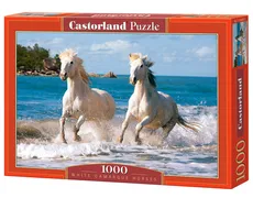 Puzzle White Camargue Horses 1000