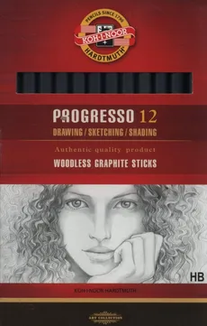 Ołówek grafitowy HB Progresso 12 sztuk
