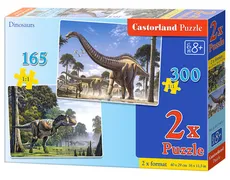 Puzzle Dinozaury 165 i 300 2w1