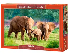 Puzzle Elephant-Family 500