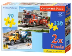 Puzzle Ciężarówki 70 i 120 2w1