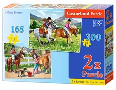 Puzzle Konie 165 i 300  2w1