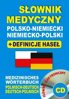 Słownik medyczny polsko-niemiecki niemiecko-polski + definicje haseł + CD (słownik elektroniczny) - Dawid Gut, Aleksandra Lemańska, Joanna Majewska