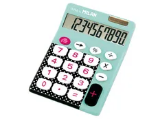 Kalkulator Milan 10 pozycyjny D&B duże klawisze, zielony - Outlet