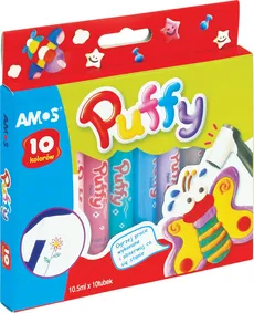 Farby do tkanin Amos Puffy  10 kolorów - Outlet