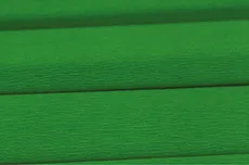 Bibuła dekoracyjna marszczona zielona 10 rolek