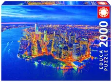 Puzzle Nowy York, Manhattan widok z lotu ptaka 2000