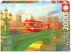 Puzzle Autobus na Westminster Bridge, Londyn 2000