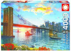 Puzzle Most Brookliński Nowy York 4000