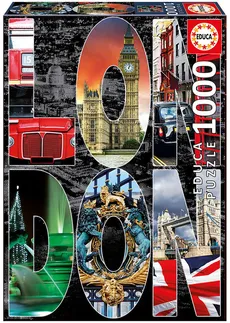 Puzzle Londyński kolaż 1000