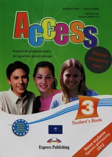 Access 3 set Student's Book + eBook - Jenny Dooley, Virginia Evans, Bożena Sendor-Lis