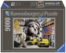 Puzzle New York Impresje 9000