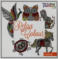 Kolorowanka Relax with colour Animal - Outlet