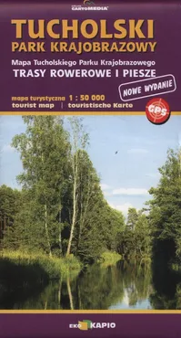 Tucholski Park Krajobrazowy Mapa turystyczna 1:50 000