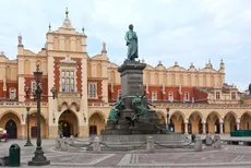 Kartka 3D Kraków, Rynek-Pomnik Adama Mickiewicza